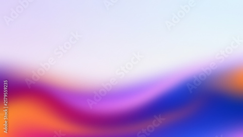 Canvas Print Abstract gradient background features blended hues of purple and orange