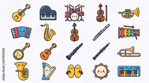 Musical instruments collection