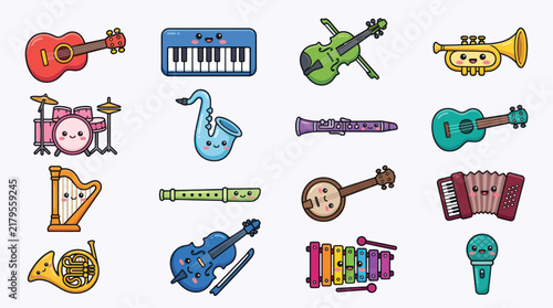 Musical instruments collection