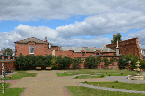 The courtyard of the Maltsev estate. Balakovo