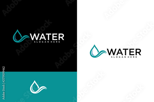 Fresh Water Flow Identity Template Concept