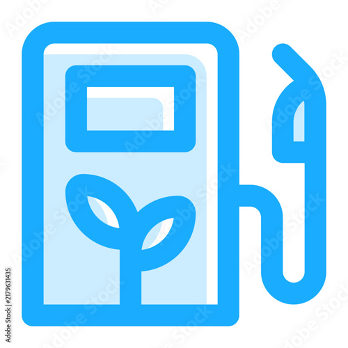 Eco Fuel Icon Illustration