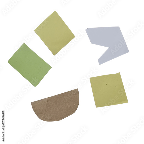 Geometric with yellow, green, brown, and white shapes on black background, geometric shapes yellow square