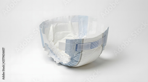 Crumpled Ball of White Paper on Plain Surface