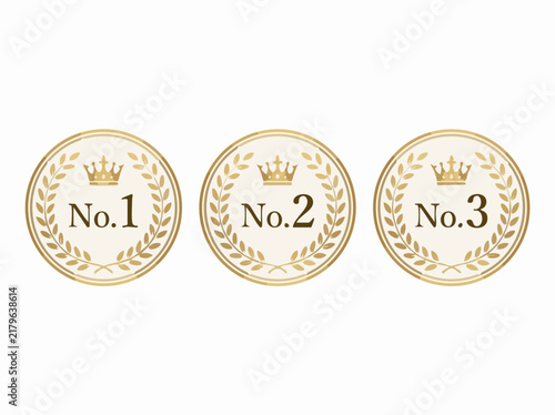 set of vintage labels