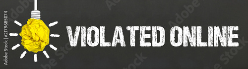 Cuadro en lienzo Violated Online