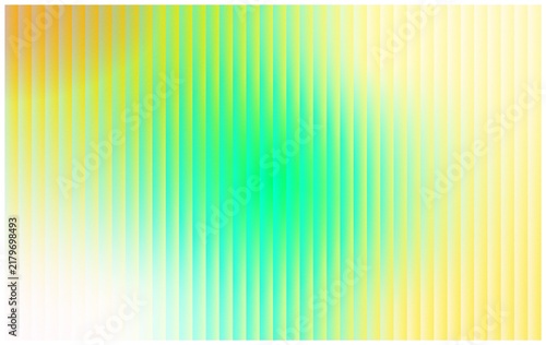 Abstract vertical striped background with glowing green and yellow color gradient