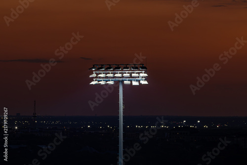 Floodlights at Ballpark