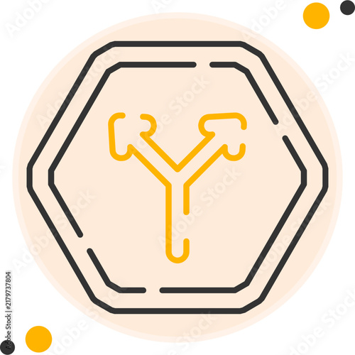 Split Vector Icon