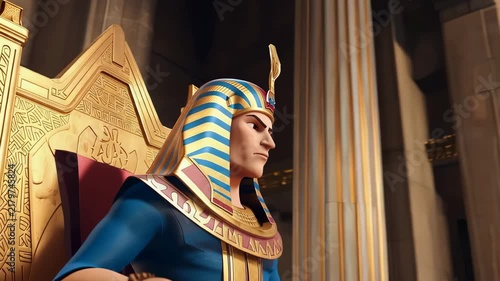 A New King Rises to Rule the Land of Egypt. Biblical Story