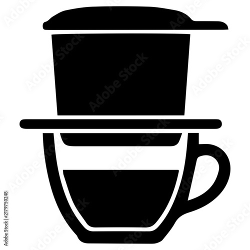 Konstfotografi Coffee Percolator Glyph Icon