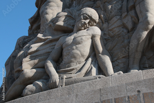 Fotografie war memorial in le havre in normandy in france