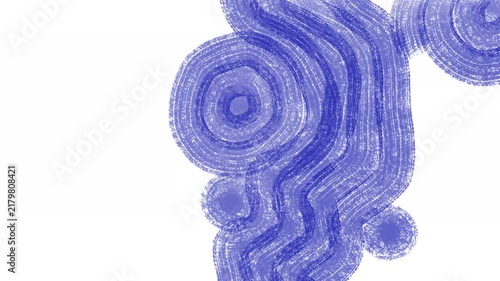 Abstract Background Swirls tracing digitally