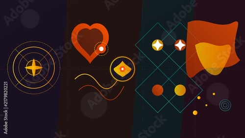 Bohemian Textile Pattern with Ethnic Paisleys and Mandalas