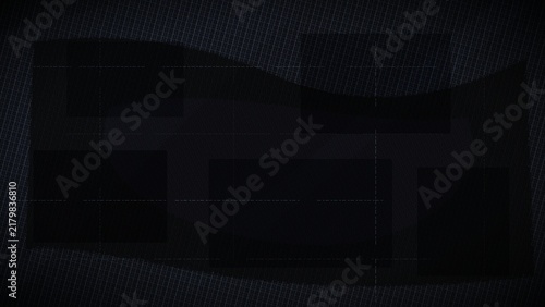 Cuadro en lienzo Abstract Geometric Woven Fabric Texture Background