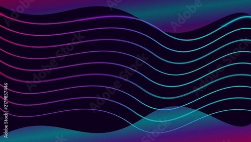 Photography Psychedelic Geometric Optical Illusion Vibrant Retro Wave