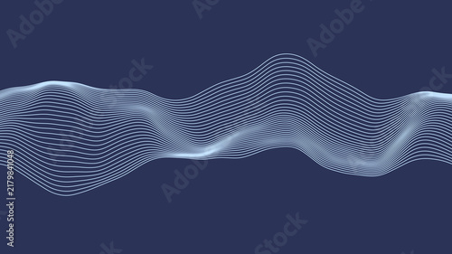 Ondes fluides et fréquence sinusoïdale