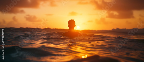 Solo on sunset