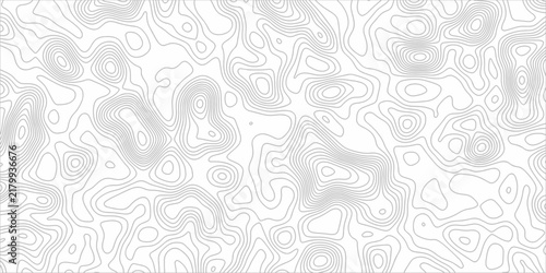 Topographic map contour lines create a subtle, intricate pattern, suggesting elevation and geological features in a minimalist design.