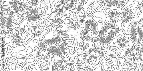 Abstract topographic map pattern with contour lines and shading, suggesting elevation and terrain.