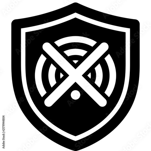 Security shield icon representing protection