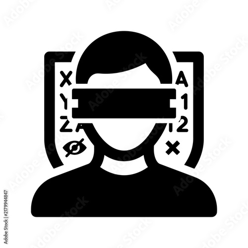 Black silhouette of a person wearing a virtual reality headset