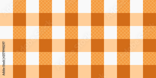 Warm waffle check seamless pattern for scarf