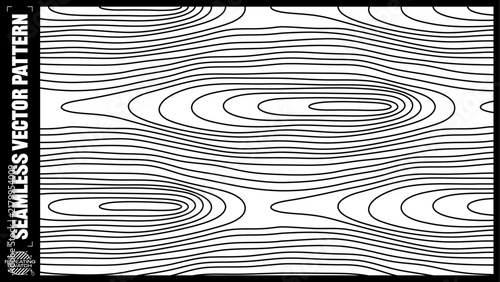 Seamless vector wood pattern repeating wood grain swatch