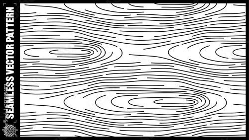 Seamless vector wood pattern repeating wood grain swatch