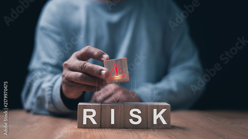 Fotografie Risk management concept