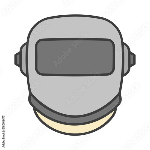 Welding mask icon