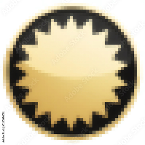 gold star button