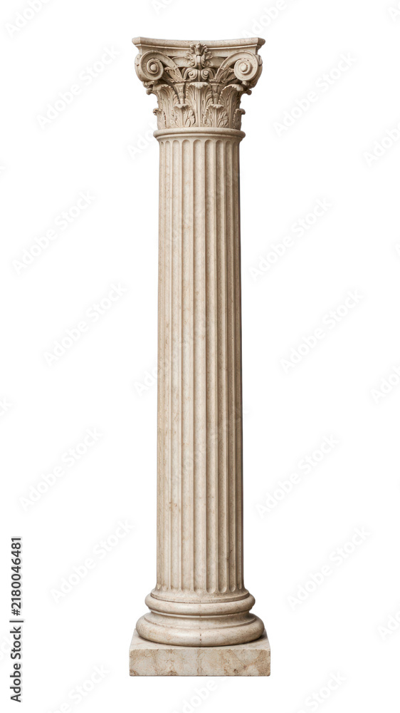 Obraz premium PNG Elegant ancient Greek column