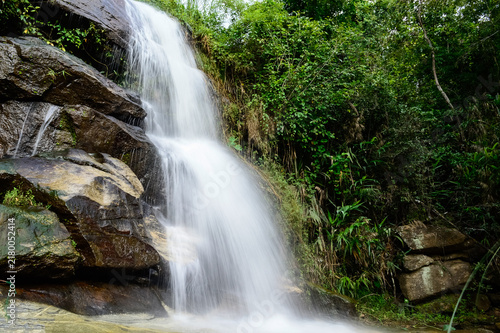 Chang Kien Waterfall in the rainy season at Doi Suthep-Pui National Park, Chiangmai, Northern Thailand