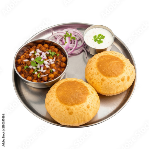 Assorted indian snacks on a plate
