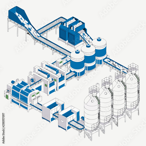 Plastic Recycling Facility Infrastructure