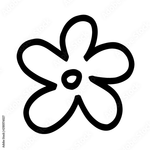vector illustration of a flower