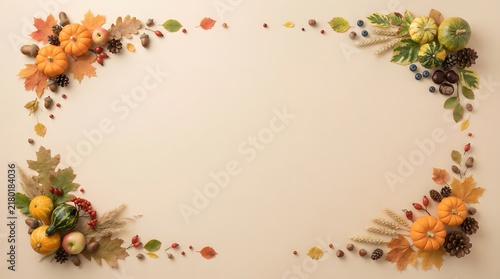 Floral archway made of orange and green flowers for a wedding or event backdrop