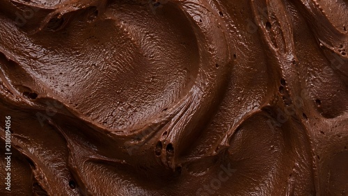Obraz na płótnie Chocolate Mousse Texture Background