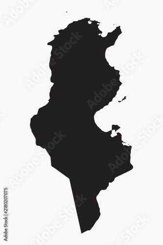 Foto Vector graphic artwork suitable for print and web containing flat detailed map o