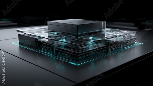 Modular AI Chip Architecture with Advanced Semiconductor Computing Hardware for Artificial Intelligence, Machine Learning, High Performance Computing, Data Processing and Enterprise Technology Systems