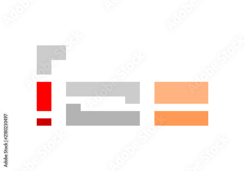 Cigarette sign icon vector design