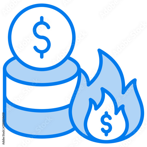 Burn Rate Icon