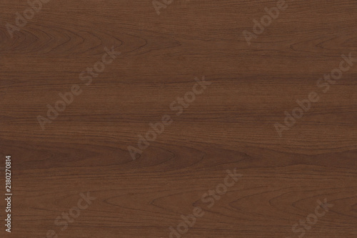 Canvas Print Natural walnut wood texture with rich deep brown tones, distinctive grain patter