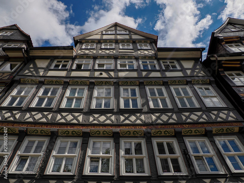 Canvastavla hann munden historical village Germany