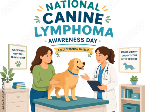 National Canine Lymphoma Awareness Day: Early Detection & Healthy Life