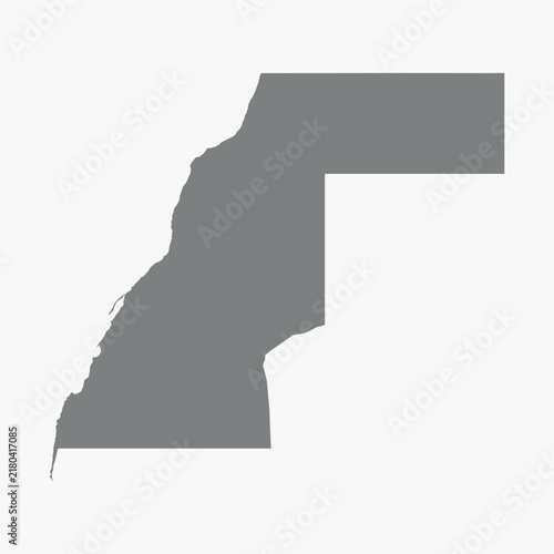 Fotografie Vector graphic artwork suitable for print and web containing flat detailed map o