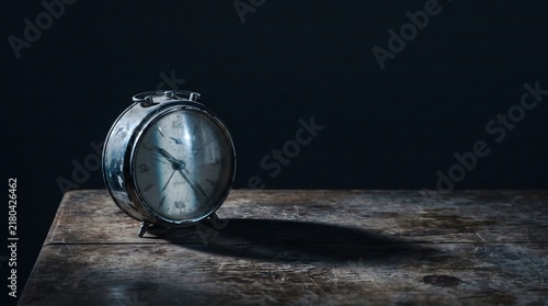 Old alarm clock symbolizing sleep deprivation and chronic fatigue
