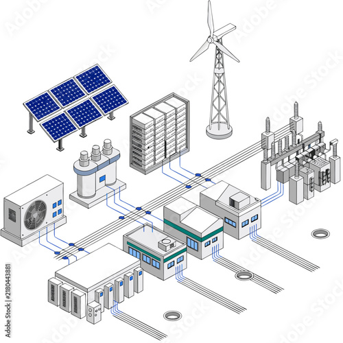 Smart Microgrid Infrastructure System