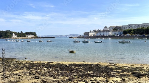 Fotografie plages et rues de Douarnenez l'été en Bretagne